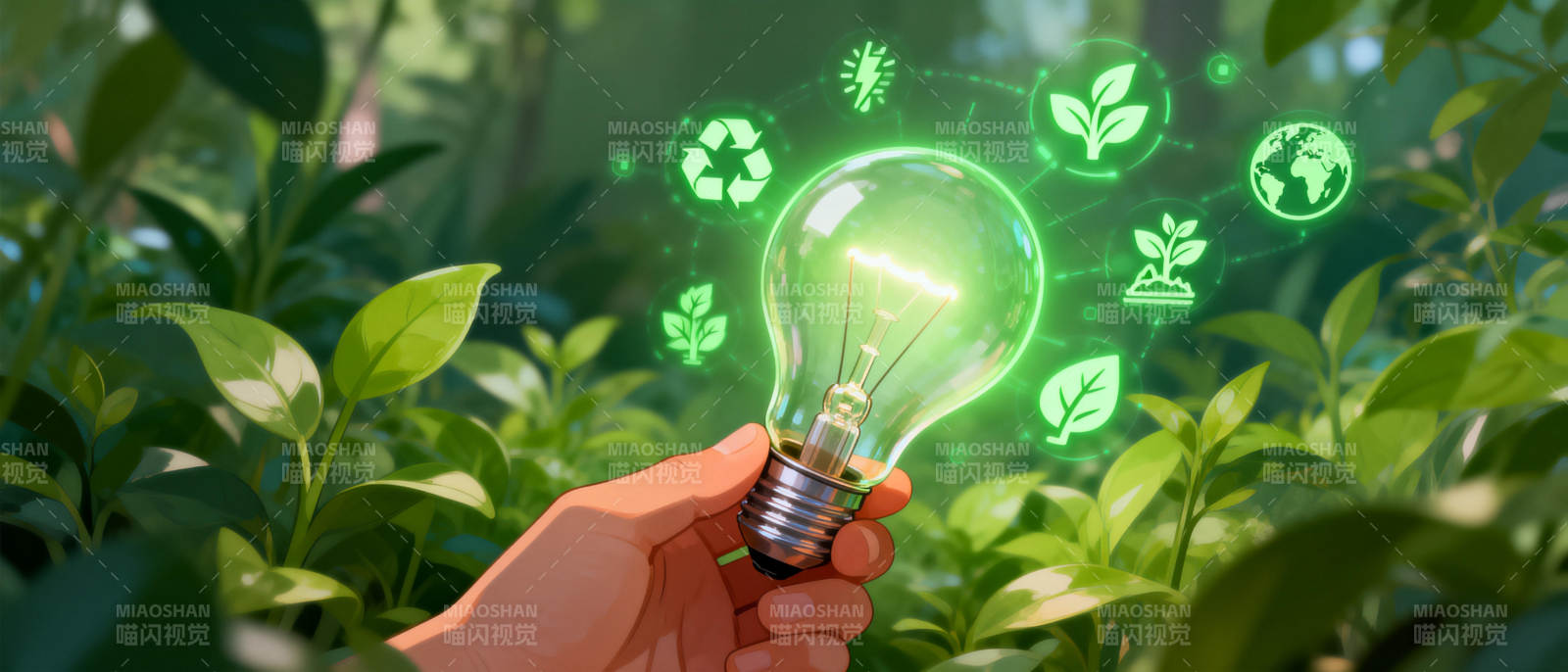 绿色能源新未来图片