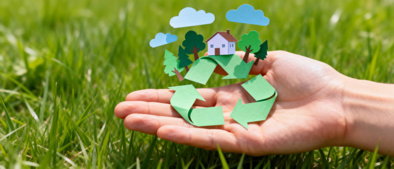 绿色家园 环保在手图片