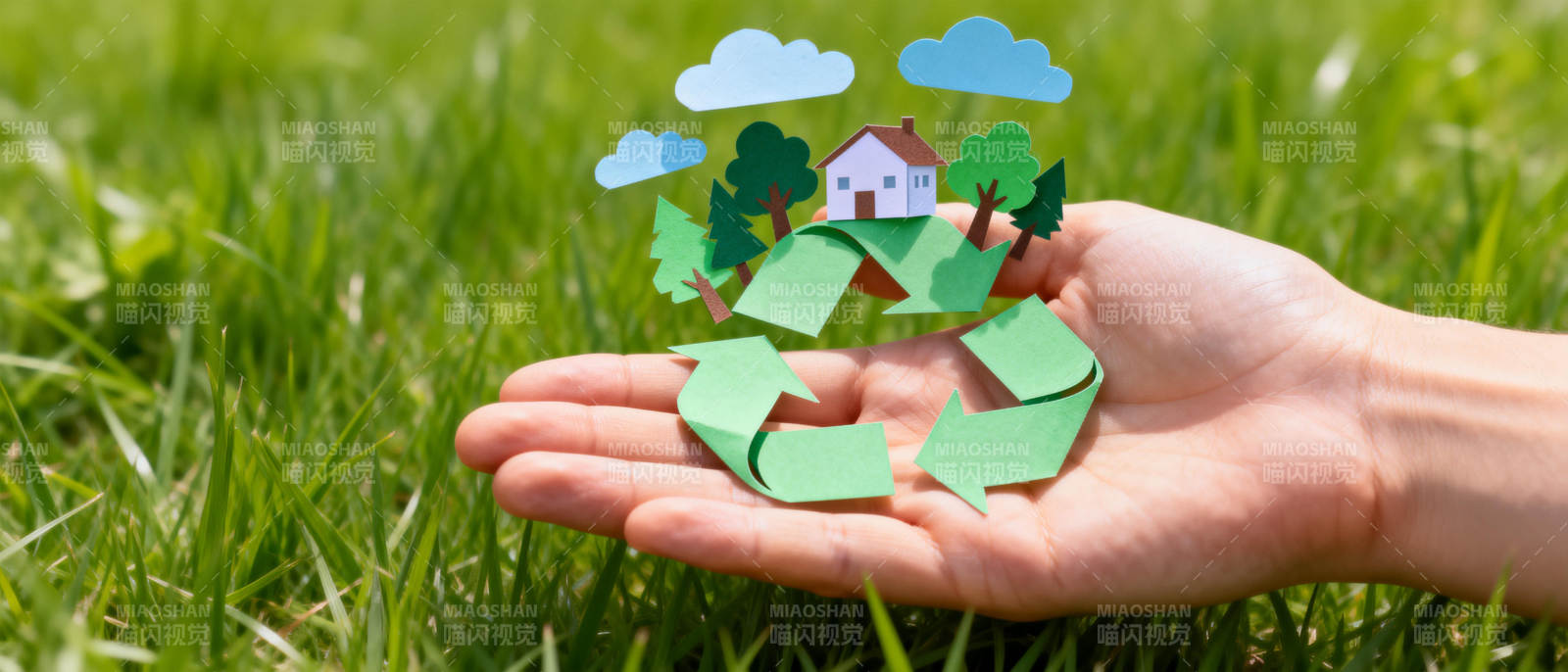 绿色家园 环保在手图片