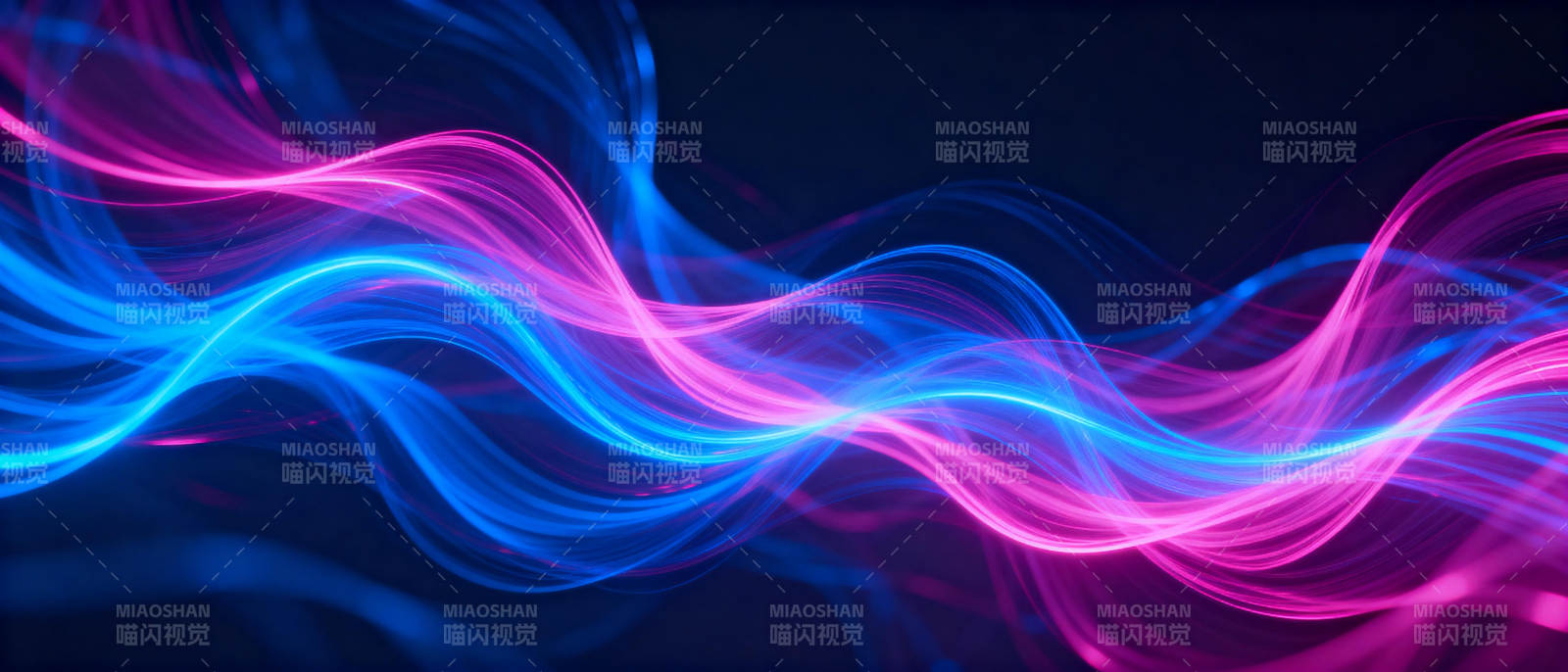 霓虹波浪图片