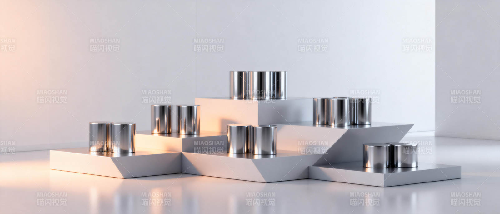 现代烛台艺术摆件图片