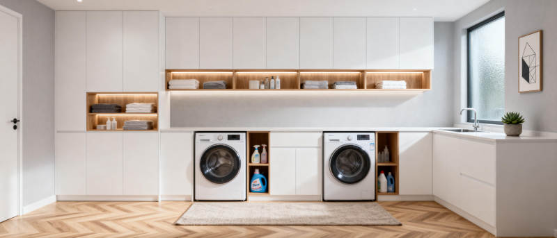 现代简约洗衣房图片