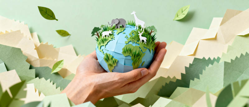 守护绿色地球图片