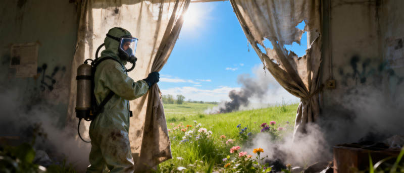 防护者探秘废墟图片