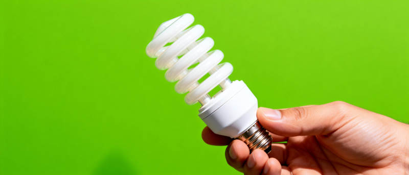 节能灯泡 绿色生活图片
