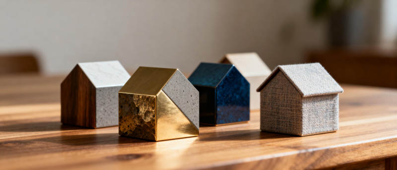 迷你房屋模型展示图片