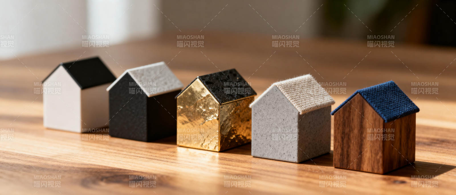 五彩小屋模型图片