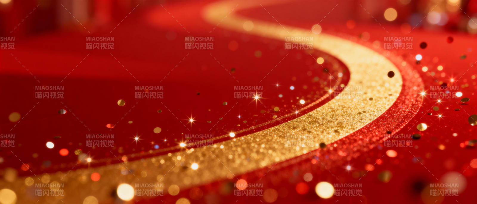 璀璨红毯星光熠熠图片