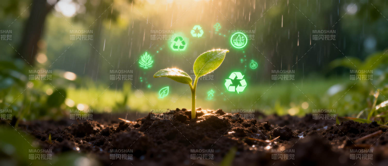 绿芽新生 环保共生图片