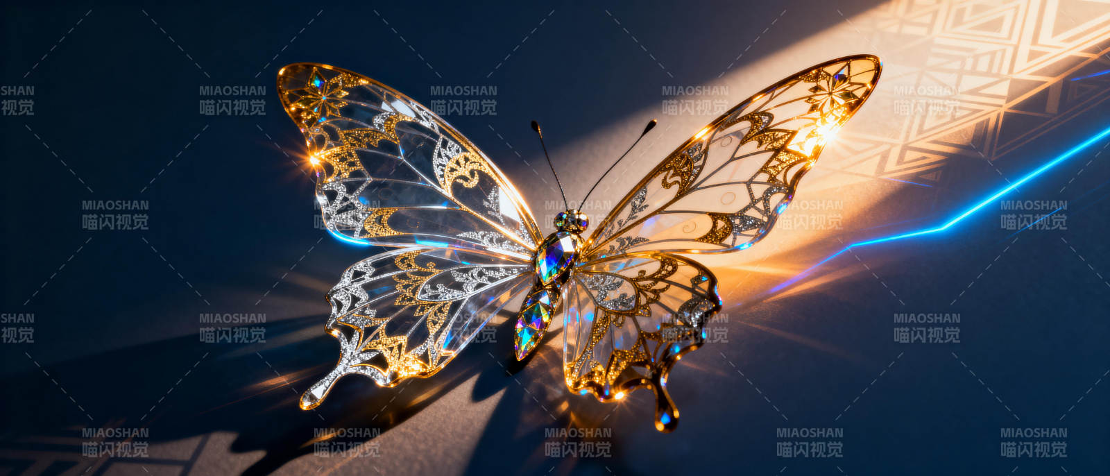 光影蝶舞图片