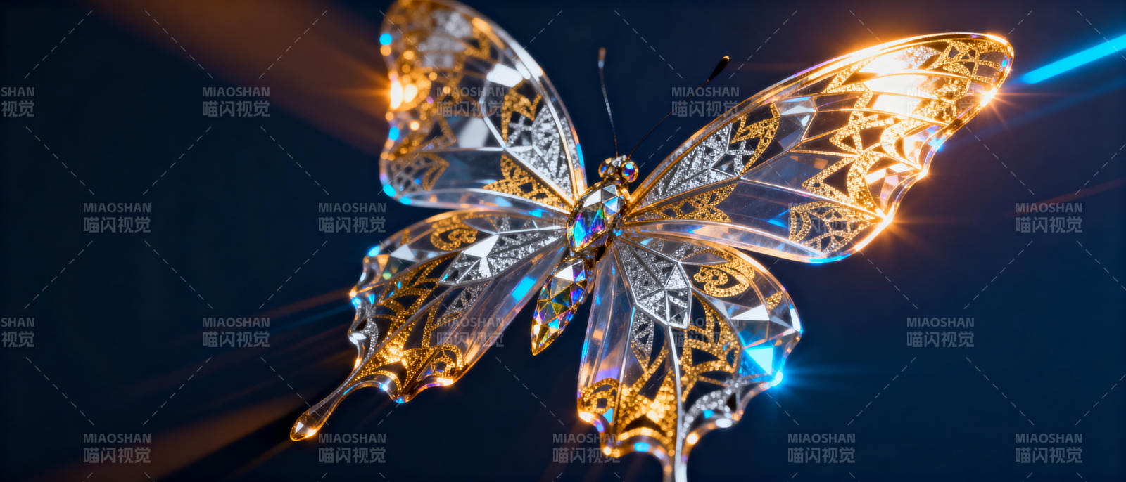 璀璨蝶影图片