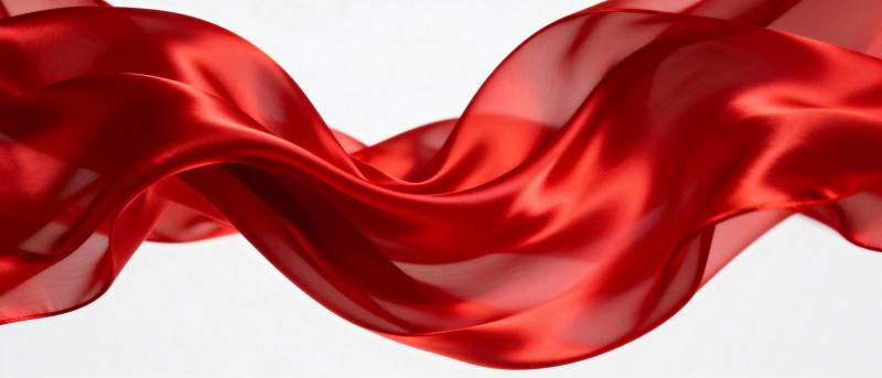 红绸舞动图片