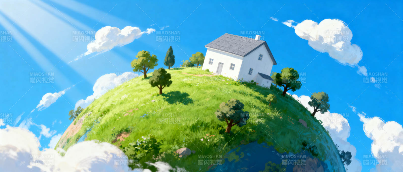 梦幻星球小屋图片