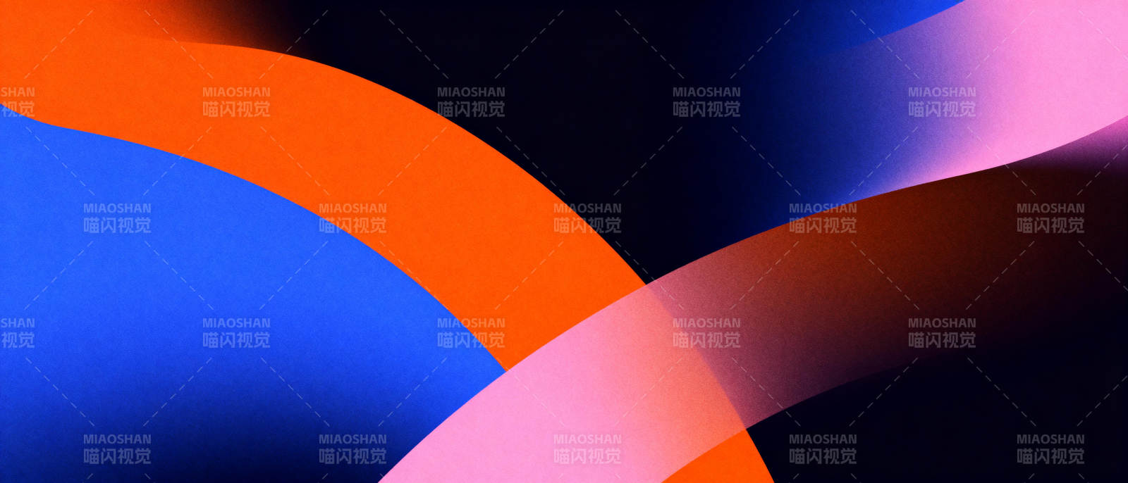 色彩流动的抽象艺术图片