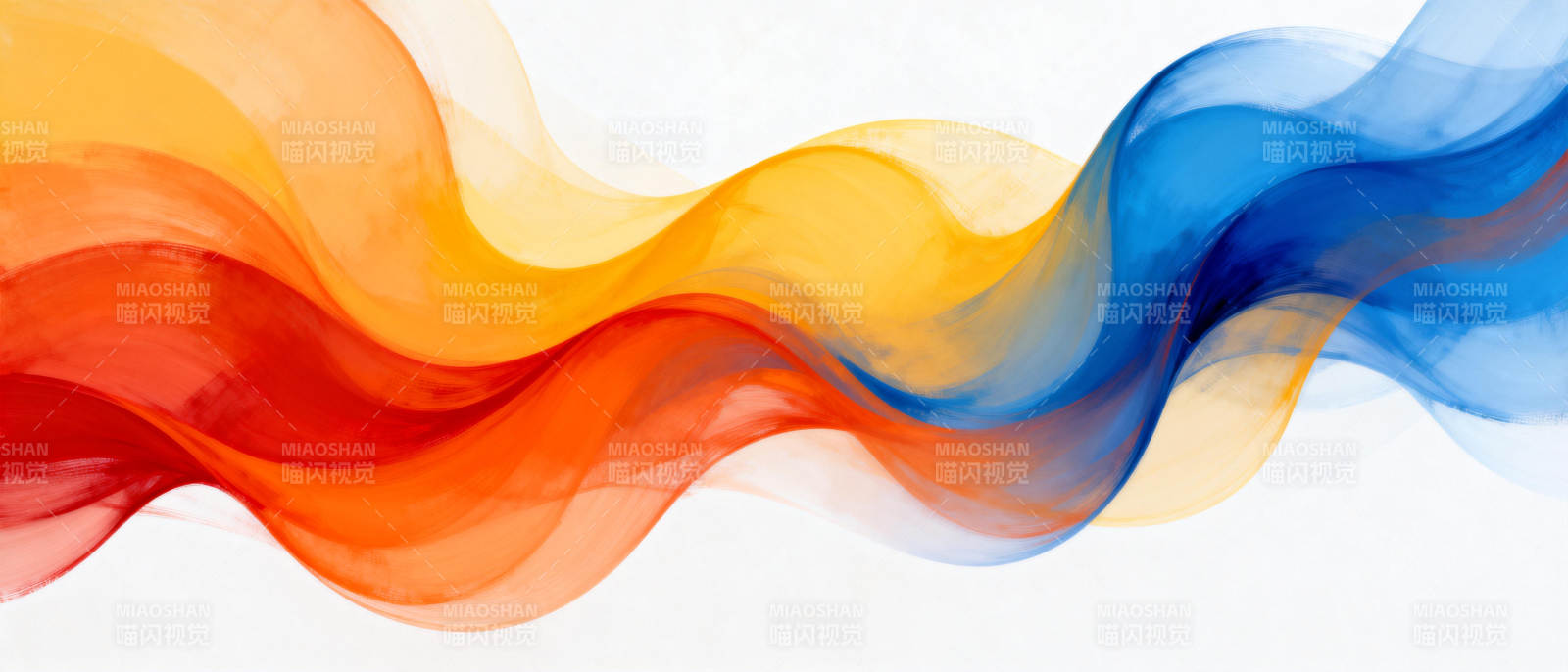 色彩波浪图片