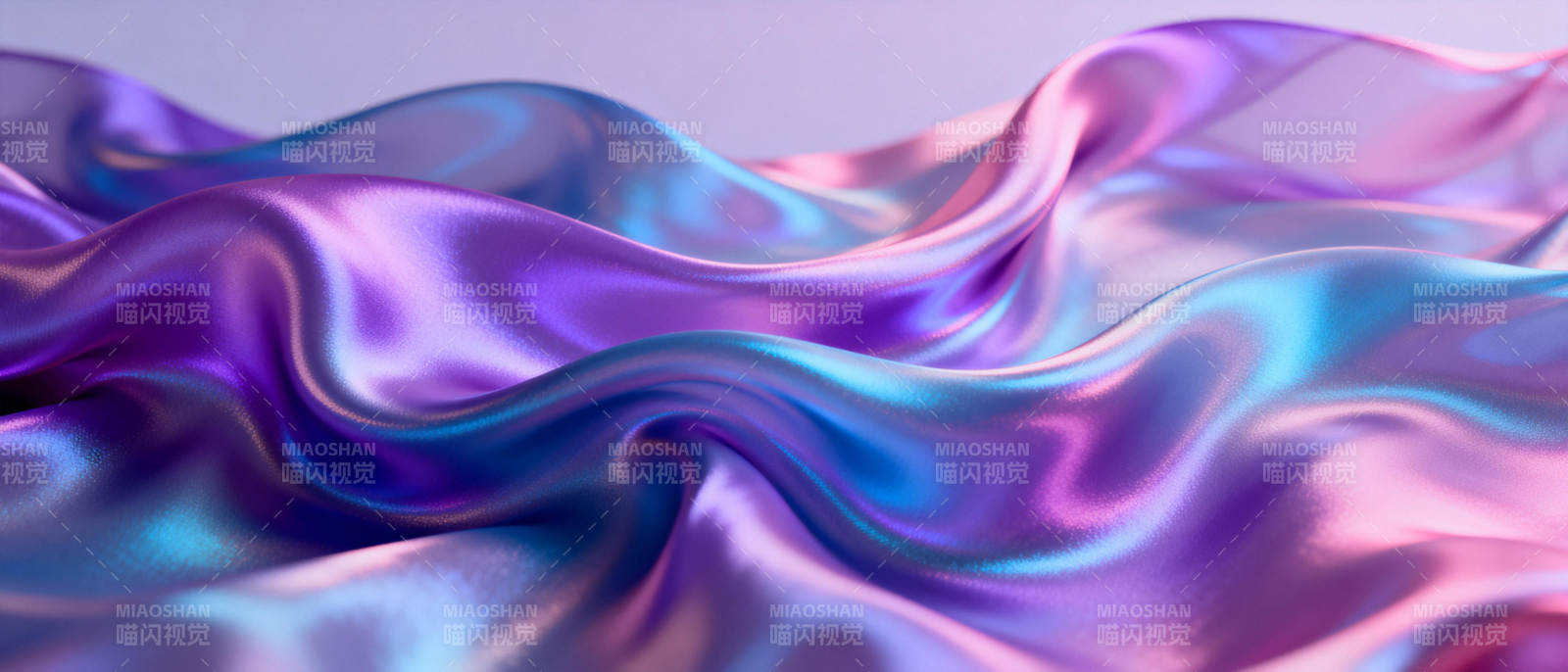 紫蓝绸缎波光图片