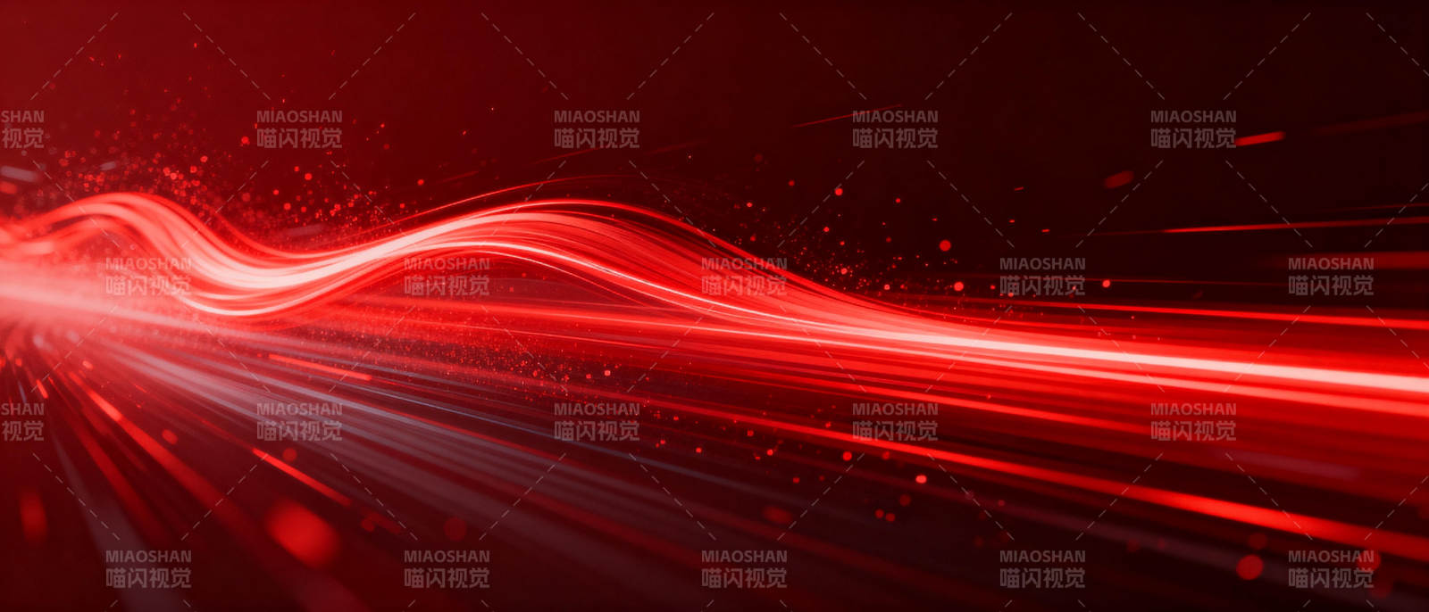 红色光流动感图片