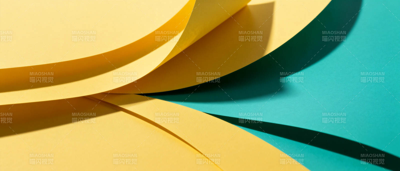 黄绿交织的光影艺术图片