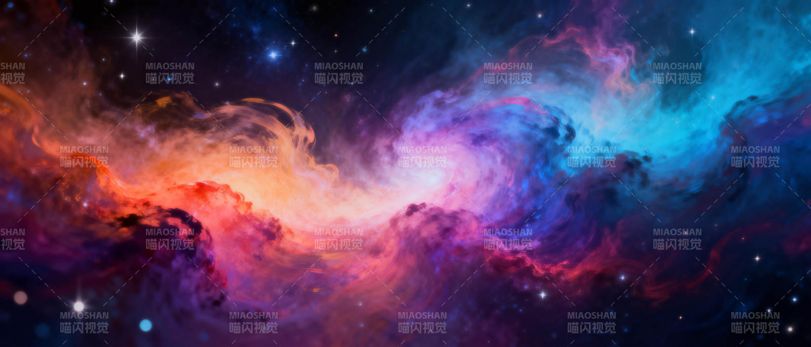 星云绚烂宇宙图片