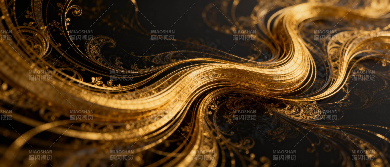 金纹漩涡图片