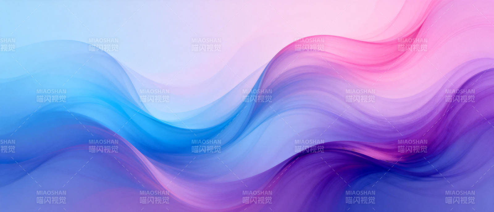 梦幻波浪渐变图片