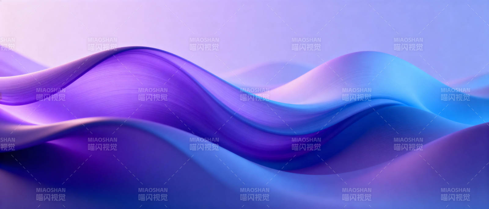 紫蓝波浪图片
