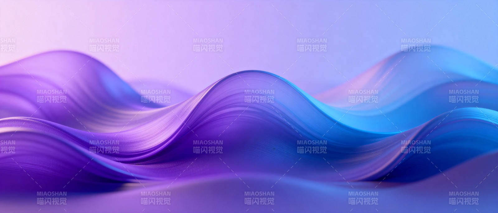紫蓝波浪图片