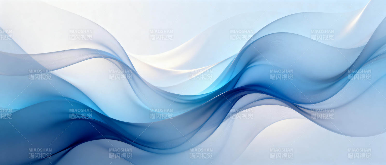 蓝波流动艺术图片