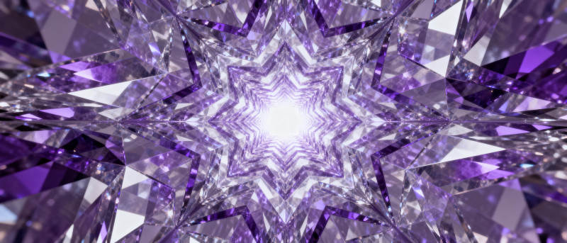 紫晶星芒图片