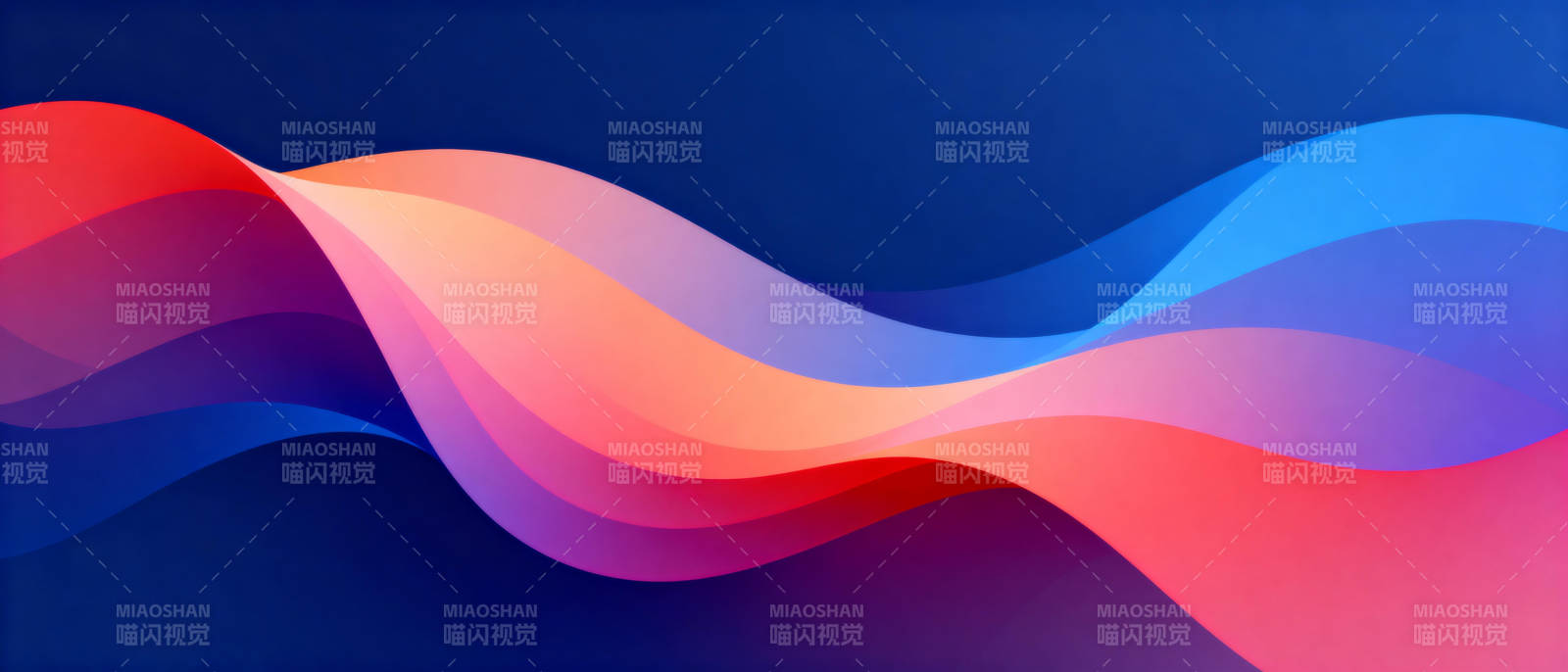 流光溢彩波纹图片