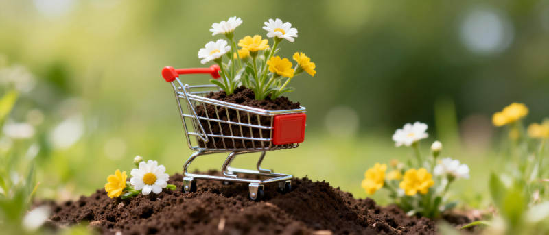 花车春意盎然图片