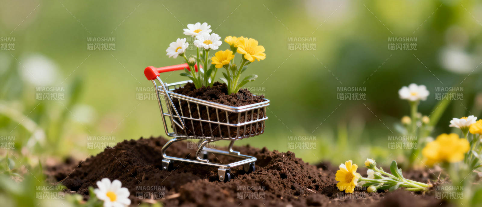 花车春意浓图片