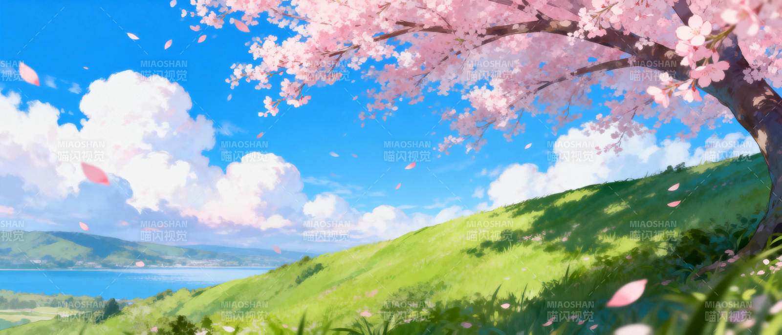 樱花春日美景图片