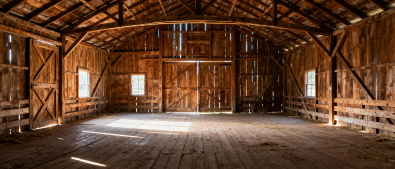 古朴木屋内部图片