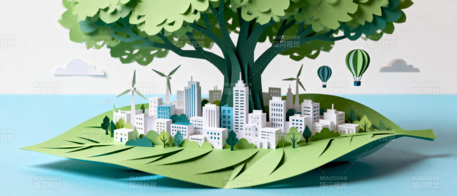 绿色城市 生态未来图片