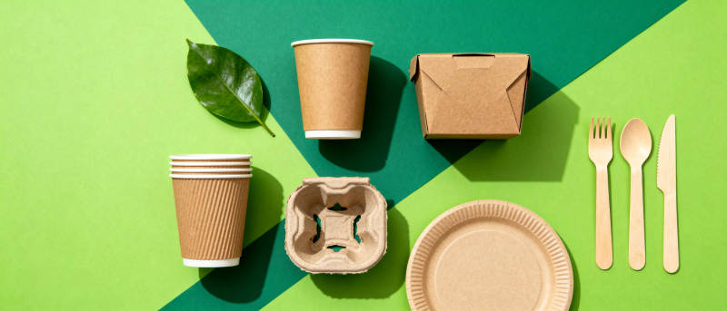 环保餐具展示图片