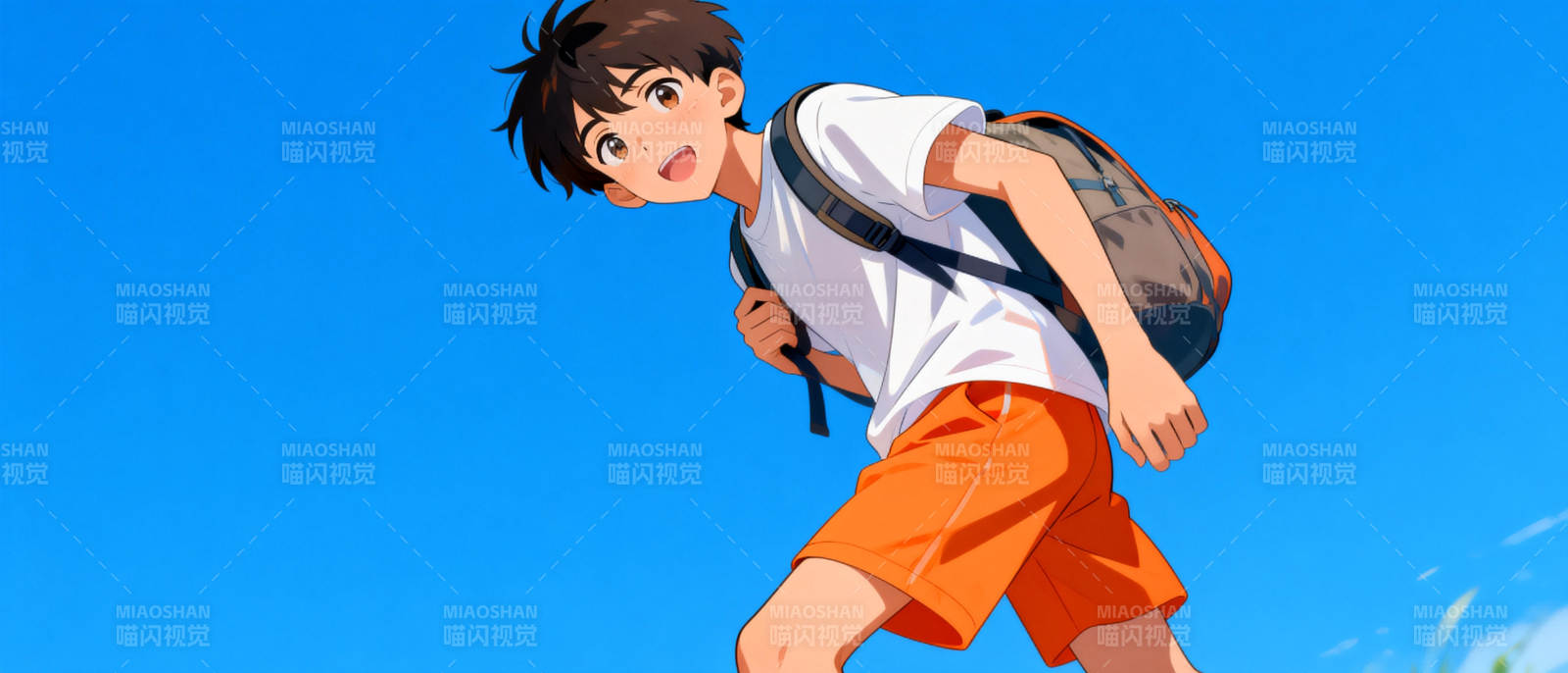 奔跑的少年图片