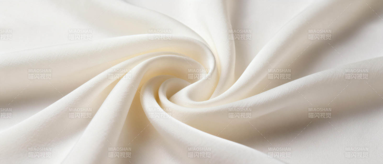 柔滑丝质布料特写图片