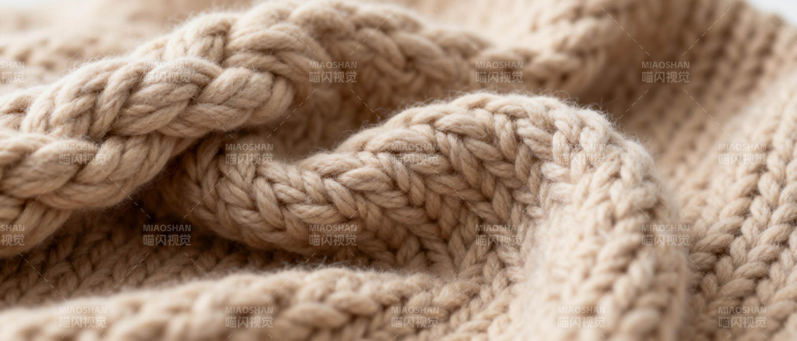 温暖毛线编织图片