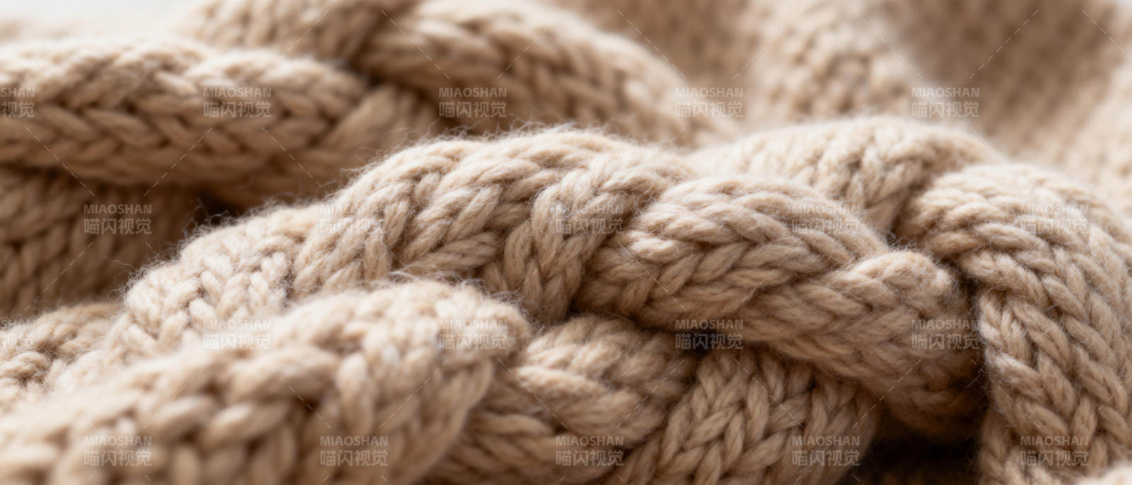温暖毛线编织纹理图片