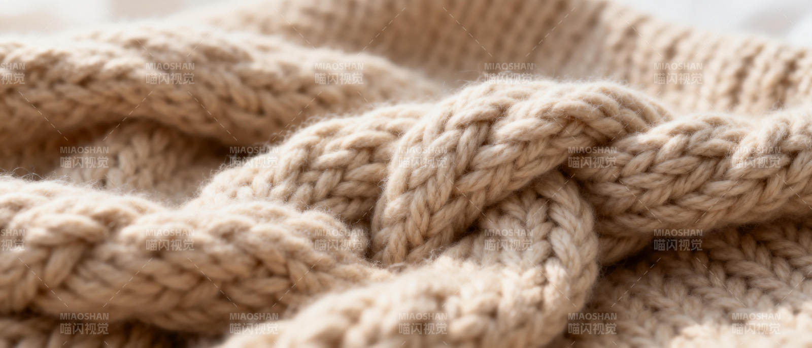 温暖毛线编织图片
