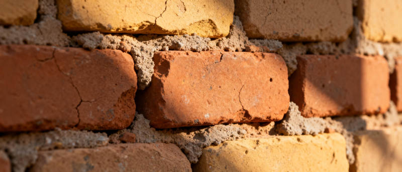 砖墙纹理特写图片