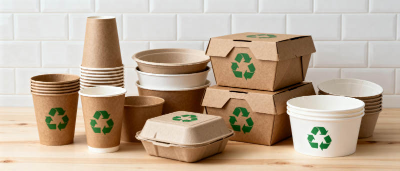 环保包装盒杯图片