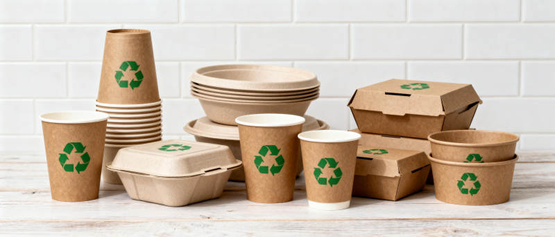 环保纸制品展示图片