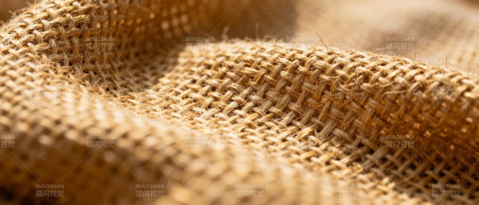 麻布纹理特写图片