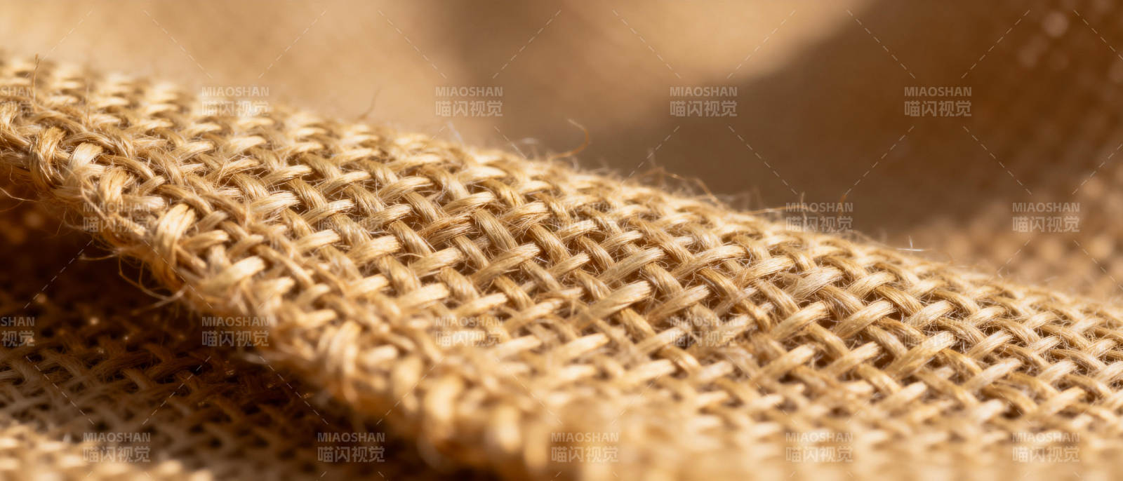 麻布纹理特写图片