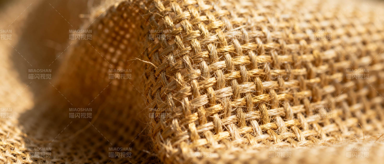 麻布纹理特写图片