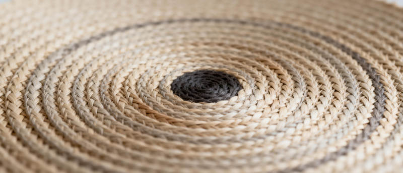 编织纹理特写图片