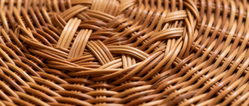 编织纹理特写图片