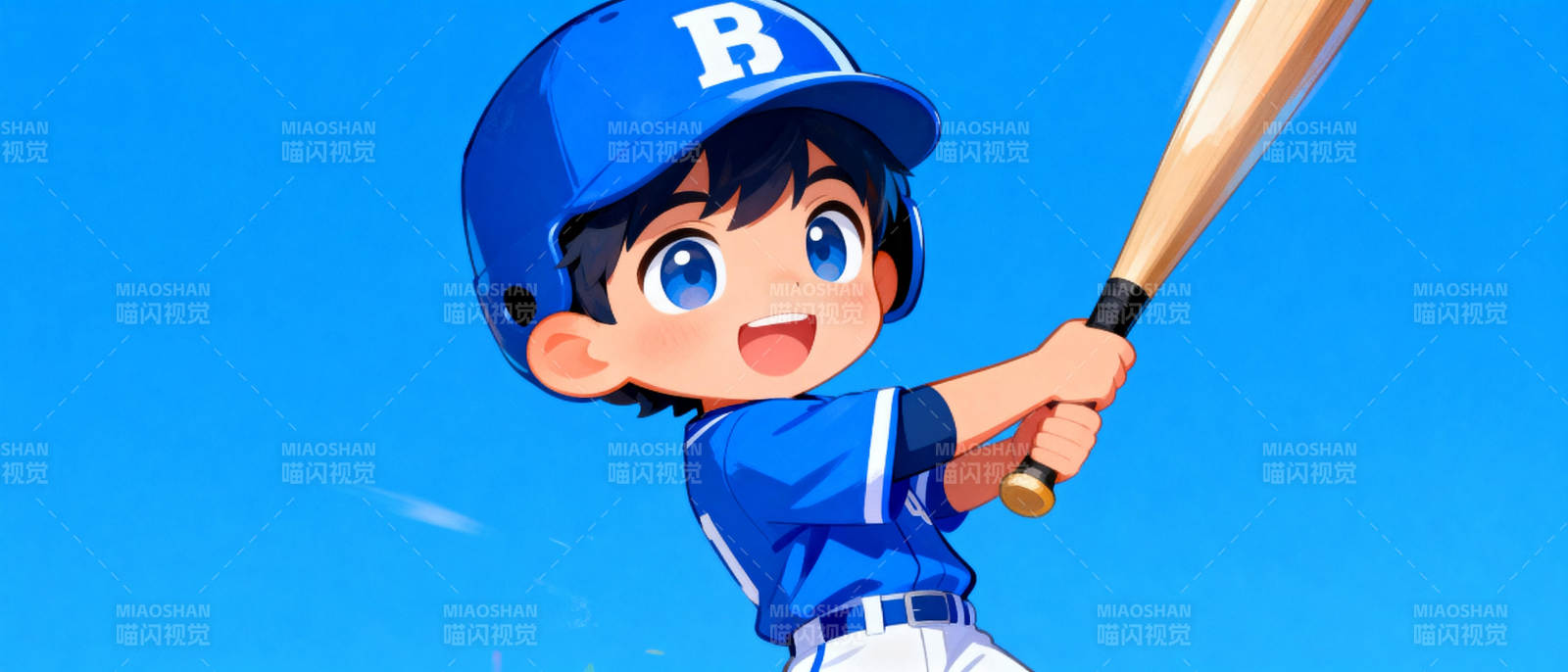 棒球小将挥棒瞬间图片